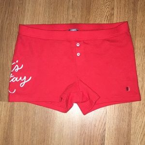 Aerie red XS Sleep Skivvies - brand new!